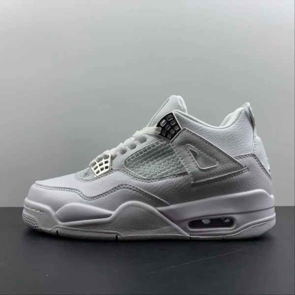 Air Jordan 4 Metallic Silver