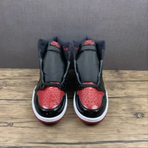 Air Jordan 1 High Patent Bred