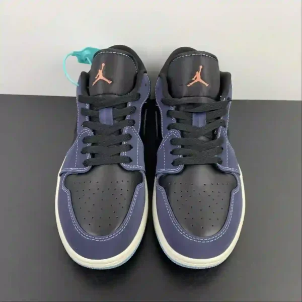 Air Jordan 1 Low Black Dark Obsidian