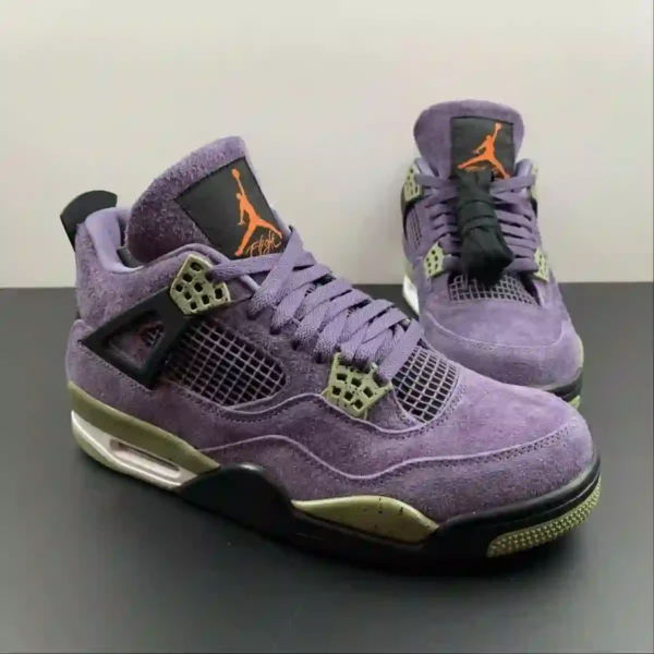 Air Jordan 4 Canyon Purple