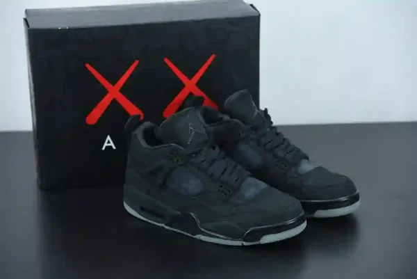 Air Jordan 4 Kaws Black