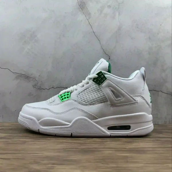 Air Jordan 4 Metallic Green