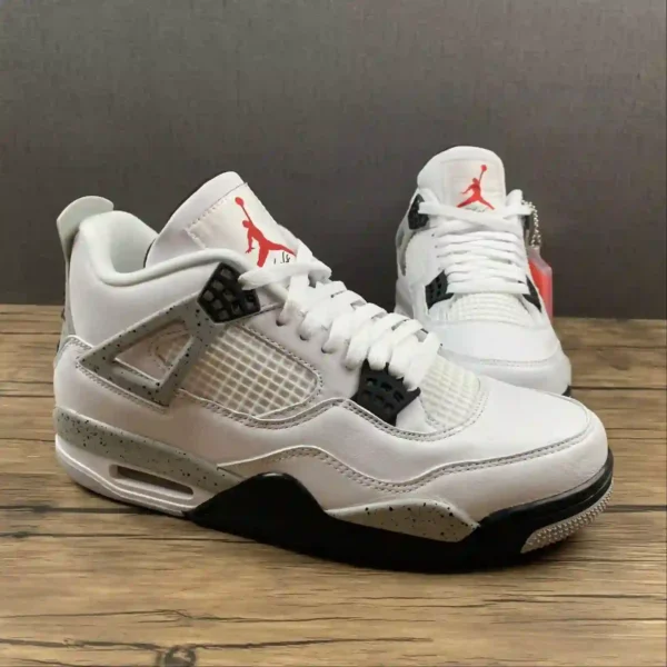 Air Jordan 4 White Cement