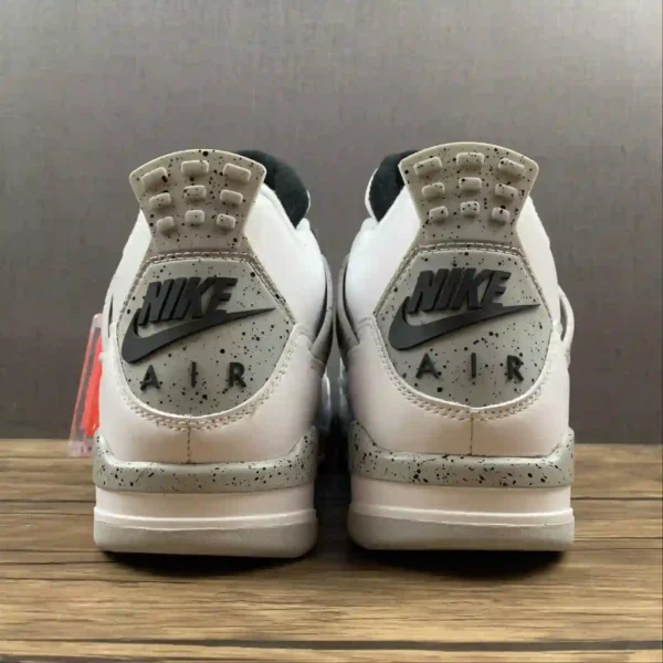 Air Jordan 4 White Cement