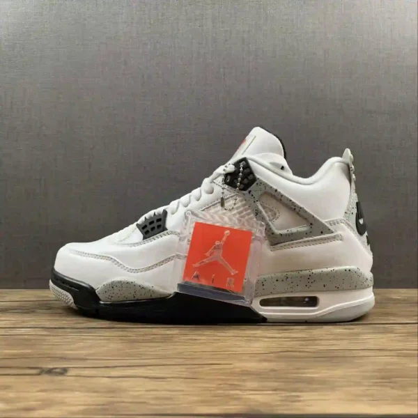 Air Jordan 4 White Cement