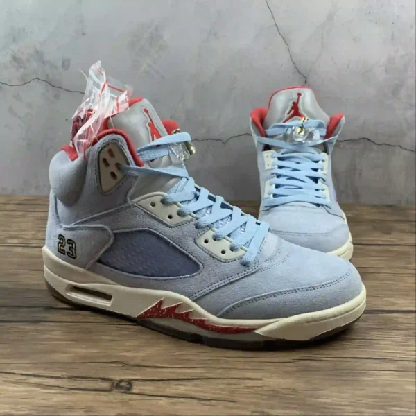 Air Jordan 5 Trophy Room Ice Blue