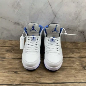 Air Jordan 5 White Stealth