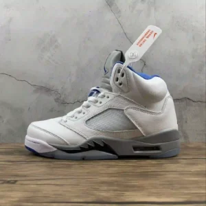 Air Jordan 5 White Stealth