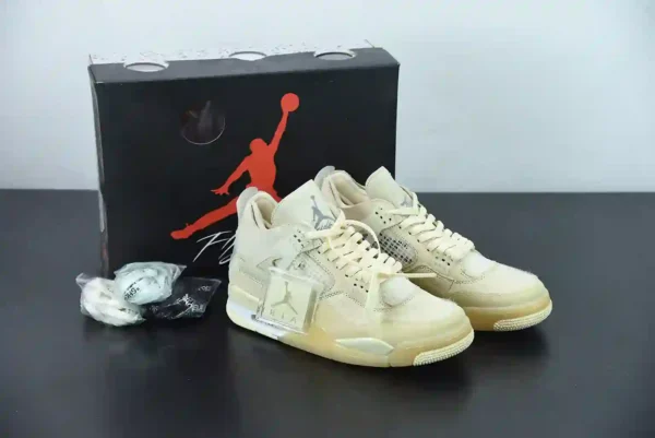 OFF White x Jordan 4 Sail