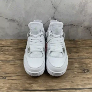 Air Jordan 4 Metallic Silver