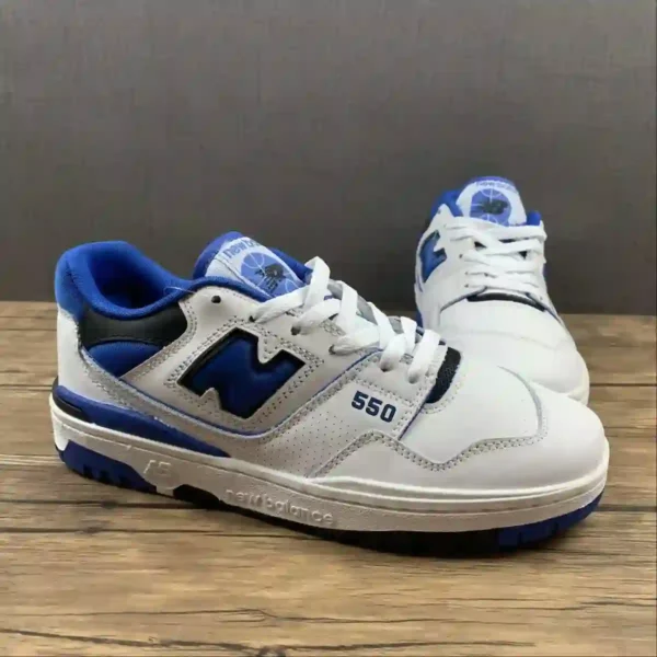 NB550 White Blue