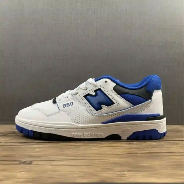 NB550 White Blue