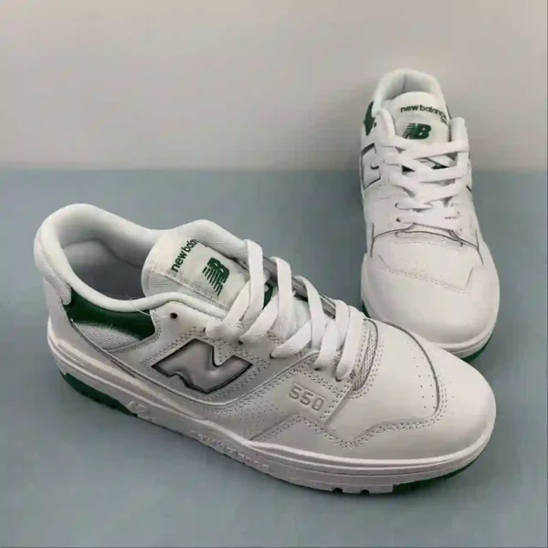 NB550 White Cream Green